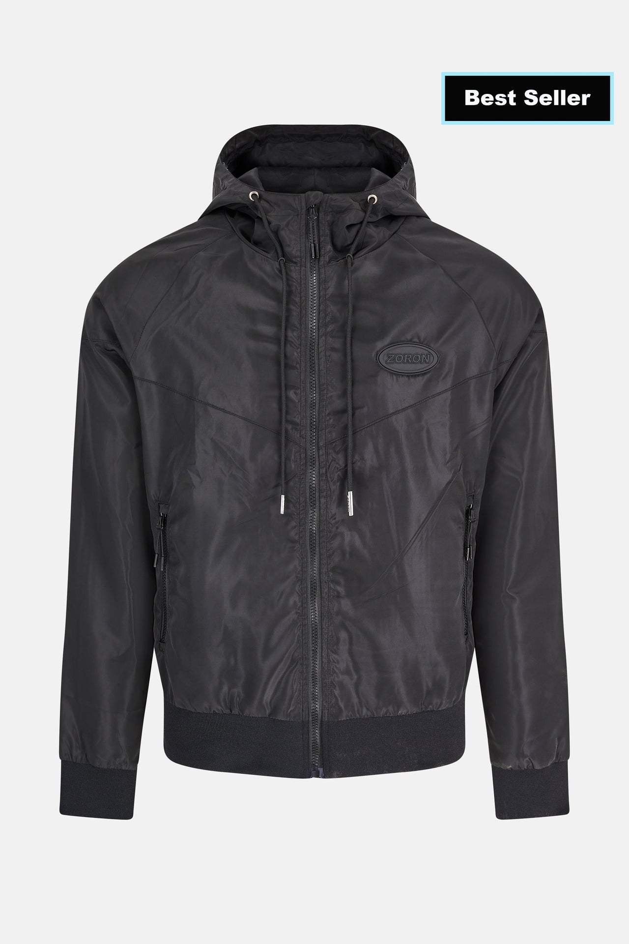 Black Windbreaker