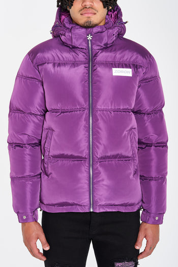 Purple Puffer Jacket