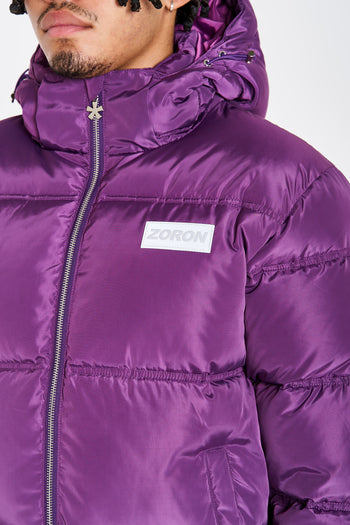 Purple Puffer Jacket