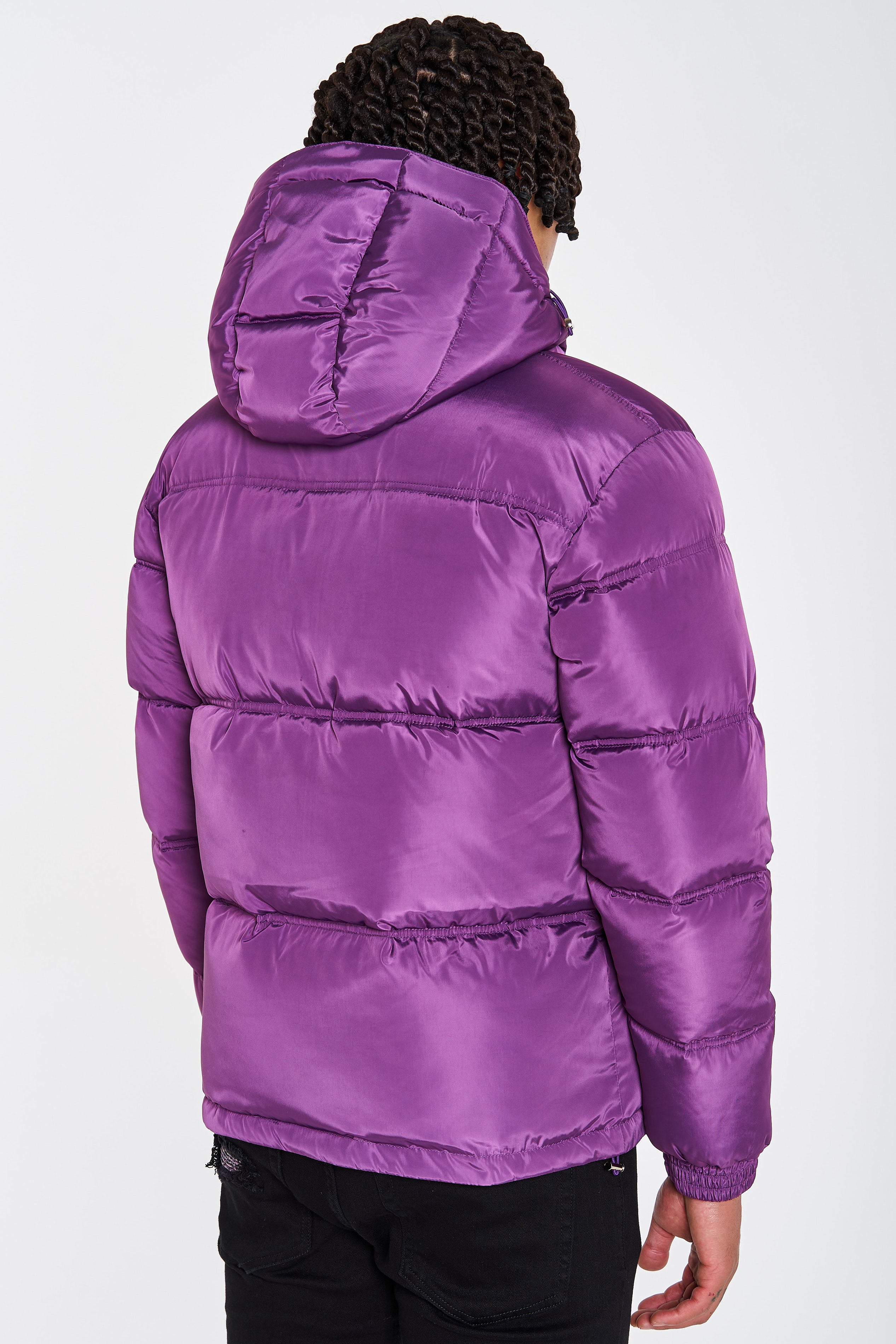 Humanoid Fez Grape Spring Purple Puffer Jacket cheapest S