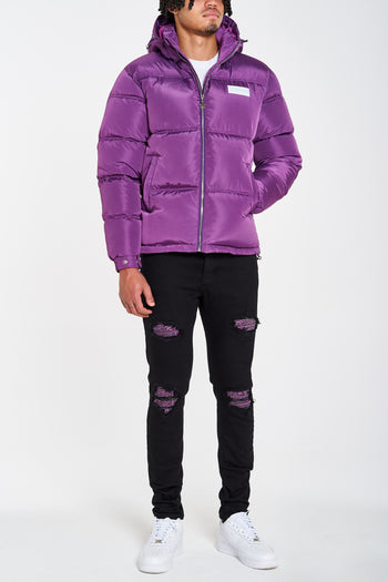 Purple Puffer Jacket