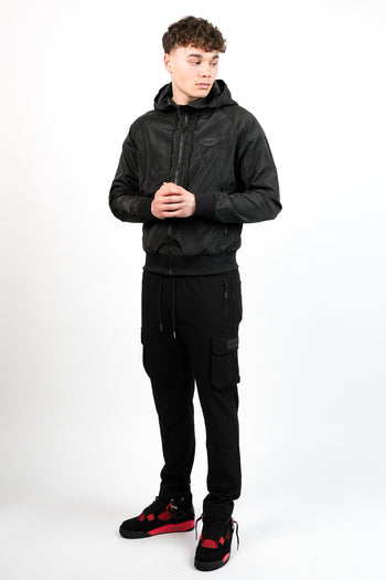 Triple Black Windbreaker