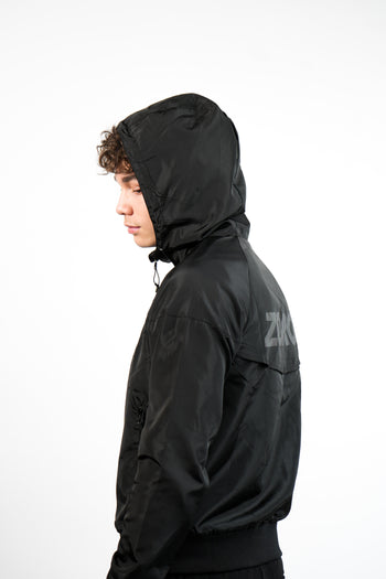 Triple Black Windbreaker