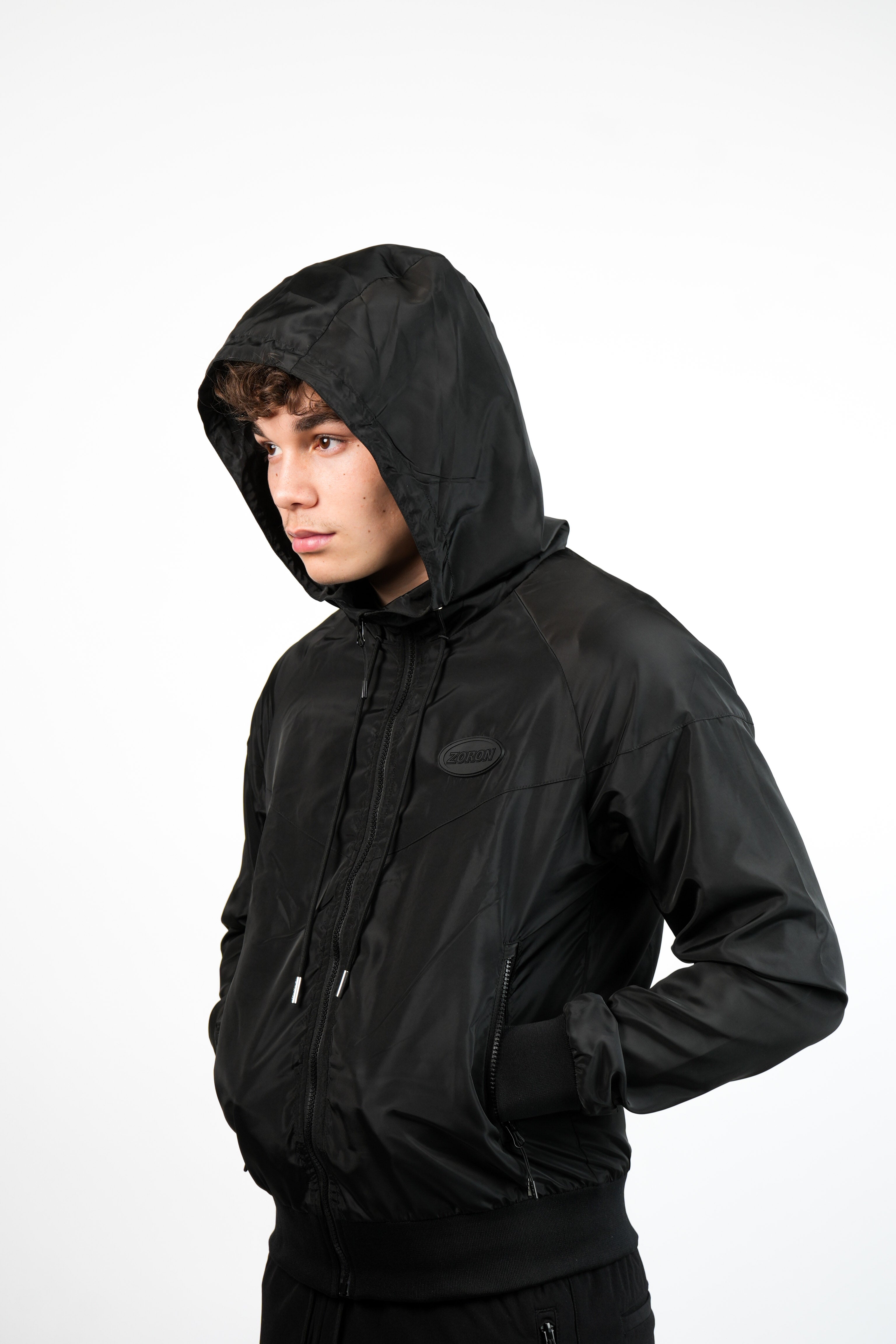 Triple Black Windbreaker Zoron