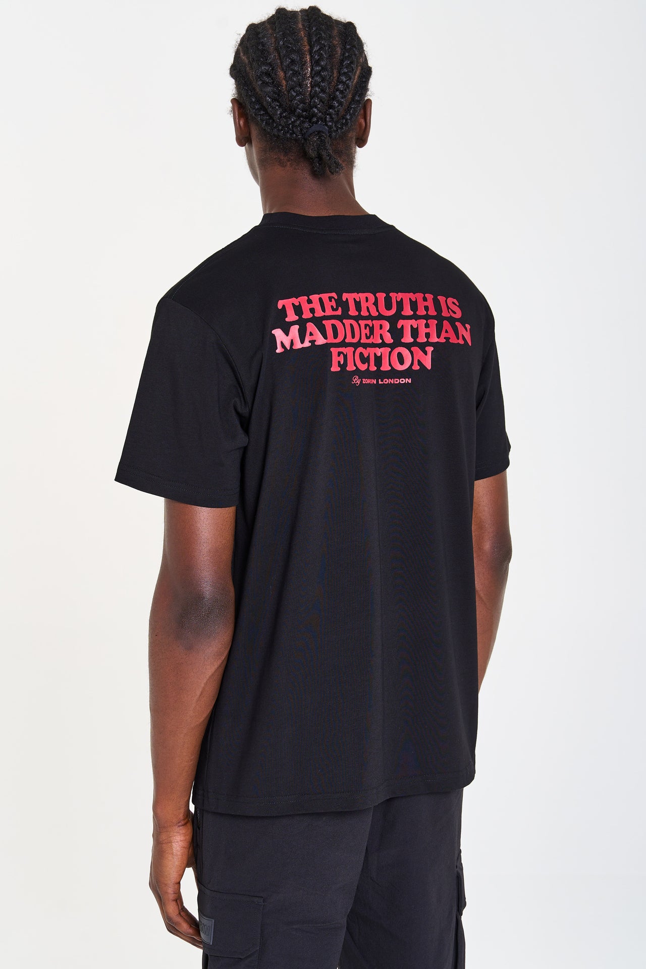 Truth Is Madder Black/Red Blue T Shirt