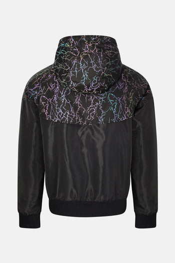 Multi Lightning Reflective Windbreaker